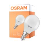 Osram Classic LED E14 Sferica Ghiaccio 4.9W 470lm - 840 Bianco Freddo | Sostitutiva 40W