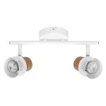 Ledvance LED Decor Faretti Cork Acciaio Bianca 6W 460lm - 827 Bianco Molto Caldo | Dimmerabile