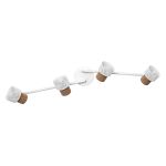 Ledvance LED Decor Faretti Cork Acciaio Bianca 13W 920lm - 827 Bianco Molto Caldo | Dimmerabile