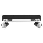 Ledvance LED Decor Faretti Neptune Acciaio Nero 20W 635lm - 830 Luce Calda - 
