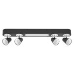 Ledvance LED Decor Faretti Neptune Acciaio Nero 27W 1280lm - 830 Luce Calda - 