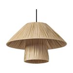 Ledvance Decor Bamboo Carta/Acciaio Hut 400 Marrone | Adatto per E27