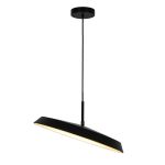 D'Lite Luce Pendente Uxem Ghiaccio Nero 23W 1800lm - 827 Bianco Molto Caldo | A 3 Livelli Dimmerabile