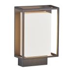 Nordlux Nestor Luce Da Parete Aluminium Nero 8W 550lm - 827 Bianco Molto Caldo