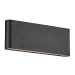 Nordlux Kniver Luce Da Parete Aluminium Nero 10W 800lm - 830 Luce Calda - 