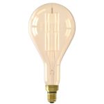 Calex XXL Splash Lumen alto Oro LED E27 Filamento 3W 250lm- 821 Bianco Molto Caldo | Dimmerabile