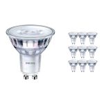 Confezione Multipack 10x Philips Corepro LED Faretti GU10 PAR16 2.7W 215lm 36D - 827 Bianco Molto Caldo | Sostitutiva 25W