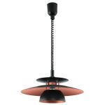 Eglo Luce Pendente Brenda Acciaio Nero | Adatto per E27