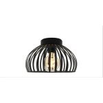 Eglo Luce da soffitto Mogano 3 Acciaio Nero | Adatto per E27