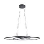 Eglo Luce Pendente Gianella Acciaio Nero 38W 4400lm - 830 Luce Calda -  | Dimmerabile