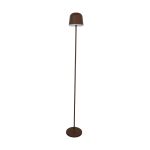 Eglo Lampada da terra Mannera-L Aluminium Arrugginito 4W 440lm - 824-830-840 CCT | IP54 - A 3 Livelli Dimmerabile