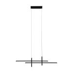 Eglo Luce Pendente Trepilia Aluminium Acciaio Nero 20W 2500lm - 830 Luce Calda -  | IP20