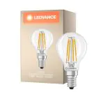 Ledvance Classic LED E14 Pera Filamento Chiara 3.8W 806lm - 827 Bianco Molto Caldo | Sostitutiva 60W