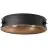 Brilliant Zois Luce da soffitto Metallo Nero | 420mm - Adatto per 2x E27