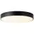 Brilliant Slimline Luce da soffitto Metallo Plastica Nero Bianca 34W 3800lm - 830-865 CCT | 490mm - Telecomando Dimmerabile