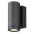 SLV Enola S Luce Da Parete Aluminium Grigio Il Giro 6W 500lm - 940 Bianco Freddo | Esterni - IP65 - Miglior Resa Cromatica