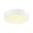 SLV Medo Pro 30 Parete e Luce da soffitto Aluminium Bianca Il Giro 10W 1250lm - 930-940 CCT | IP50 - Miglior Resa Cromatica - Dimmerabile 