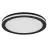 Ledvance Lampada Da Soffitto A LED Orbis Nero 28W 750lm - 830-865 Regolabile Bianca | RGBW - Dimmerabile