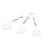Ledvance LED Decor Faretti Magnet Aluminium Bianca 8W 390lm - 830 Luce Calda - 