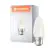 Ledvance Classic Superior LED Bulbo B22d Candela Filamento Ghiaccio 3.4W 470lm - 927 Bianco Molto Caldo | Miglior resa cromatica - Dimmerabile - Sostitutiva 40W