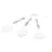 Ledvance Faretti LED Faretti Magnet Bianca 8W 390lm 100D - 830 Luce Calda -  | 75mm - Dimmerabile