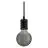 Osram LED Vintage 1906 Luce Pendente Bobbin Nero | Adatto per E27