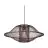 Good&Mojo Luce Pendente Maui Bambù Burgundy L | Adatto per 1x E27 