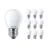 Confezione Multipack 10x Philips Corepro LED Lustre E27 Sferica Ghiaccio 4.3W 470lm - 827 Bianco Molto Caldo | Sostitutiva 40W