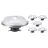 Confezione Multipack 6x Philips MASTER LED Faretti G53 AR111 10.8W 600lm 24D - 927 Bianco Molto Caldo | Miglior resa cromatica - Dimmerabile - Sostitutiva 50W