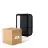 Confezione Multipack 4x D'Lite Luce Da Parete Arlo Nero | IP44 - Adatto per 1x E27
