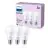 Confezione Multipack 3x Philips Bulbo LED E27 Pera Ghiaccio 13W 1521lm - 840 Bianco Freddo