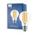 Philips MASTER LED Bulbo Ultra Efficient E27 Pera Chiara 5.2W 1095lm - 827 Bianco Molto Caldo | Sostitutiva 75W
