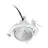 Philips Faretti LED Greenspace Accent Elbow Aluminium Bianca 30.5W 2700lm 36D - 822 Bianco Molto Caldo | 163mm - IP20 - Interact Dimmerabile