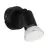 Eglo Luce Da Parete Buzz-LED Acciaio Nero 2.8W 250lm - 830 Luce Calda -  | IP20 - Incl. 1x GU10