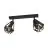 Eglo Luce da soffitto Carlton 7 Acciaio Nero Rame | IP20 - Adatto per 2x E27 