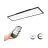 Eglo Luce da soffitto Salobrena-Z Aluminium Nero 33.5W 4150lm - 827-865 Regolabile Bianca | IP20 - Dimmerabile 