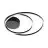 Eglo Luce da soffitto Ruotale Aluminium Acciaio Nero 36W 4400lm - 830 Luce Calda -  | IP20