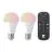 Eglo Connect.Z Smart LED Pera E27 Ghiaccio 18W 806lm - 827-865 Regolabile Bianca + RGB | Dimmerabile - Sostitutiva 60W
