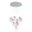 Eglo Luce Pendente Ariscani 2 Acciaio Cromo | Adatto per 10x E27