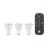 Confezione Multipack 3x Eglo Faretti LED GU10 PAR16 4.9W 420lm - 827-865 Regolabile Bianca + RGB | Zigbee Dimmerabile - Sostitutiva 40W
