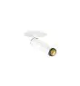SLV Grip! Acciaio Faretti Bianca 10W 620lm - 930 Luce Calda -  | Miglior Resa Cromatica - Dimmerabile
