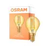 Osram Vintage 1906 LED E14 Sferica Filamento Oro 4W 420lm - 825 Bianco Molto Caldo | Sostitutiva 35W