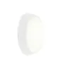 Ansell Bulkhead LED Helder Circolare Semplice Bianca 12.5W 1058lm - 830-840-865 CCT | 215mm - IP54 - Sensore di movimento e luce