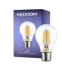 Noxion Lucent LED E27 Pera Filamento Chiara 4.5W 470lm - 822-827 Dim To Warm | Dimmerabile - Sostitutiva 40W