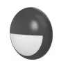 Noxion Bulkhead LED Pro V2 12/16/20W 2400lm - 830-840-865 CCT | 325mm - IP65 - Sensore di Movimento e Luce - Emergenza 3H + Palpebra Il Anello Nero