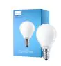 Philips Corepro LED Lustre E14 Sferica Ghiaccio 4.3W 470lm - 827 Bianco Molto Caldo | Sostitutiva 40W