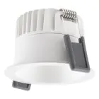 Ledvance Faretti LED Scurolight Aluminium Bianca 8W 680lm 36D - 930 Luce Calda | Ritaglio 68mm - IP44 - Miglior resa cromatica - Dimmerabile