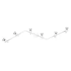 Ledvance LED Decor Faretti Acciaio Bianca 20W 1380lm - 827 Bianco Molto Caldo | Dimmerabile