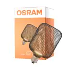 Osram Decor Piatto Lamp In Metallo Alloggio LED E27 Special Ghiaccio Nero 3.5W 300lm - 827 Bianco Molto Caldo | Sostitutiva 25W