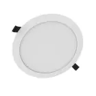 Ledvance Downlight Slim Alu Aluminium Bianca 19W 2000lm 90D - 840 Bianco Freddo | Ritaglio 205 - IP44 - Dali Dimmerabile 